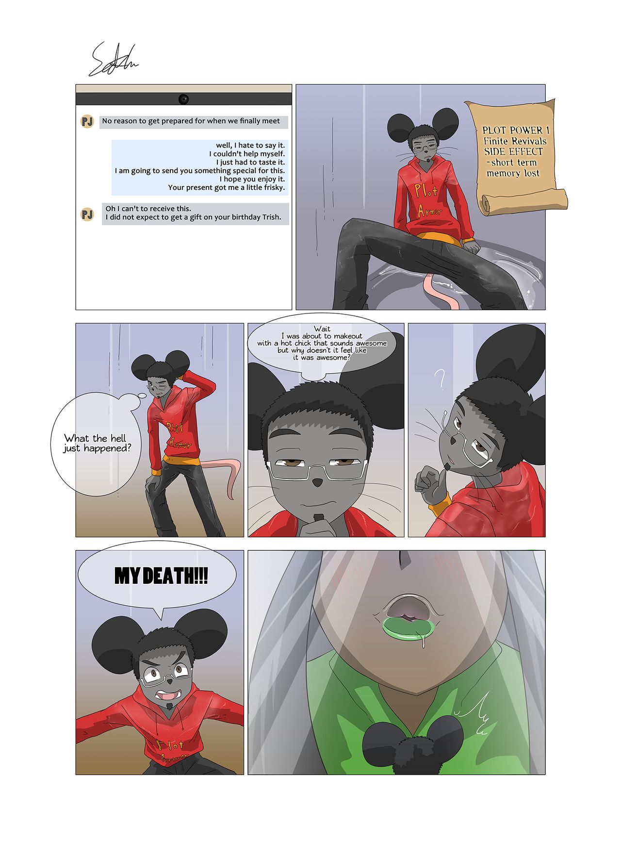 The Plot Thickens page 6 full