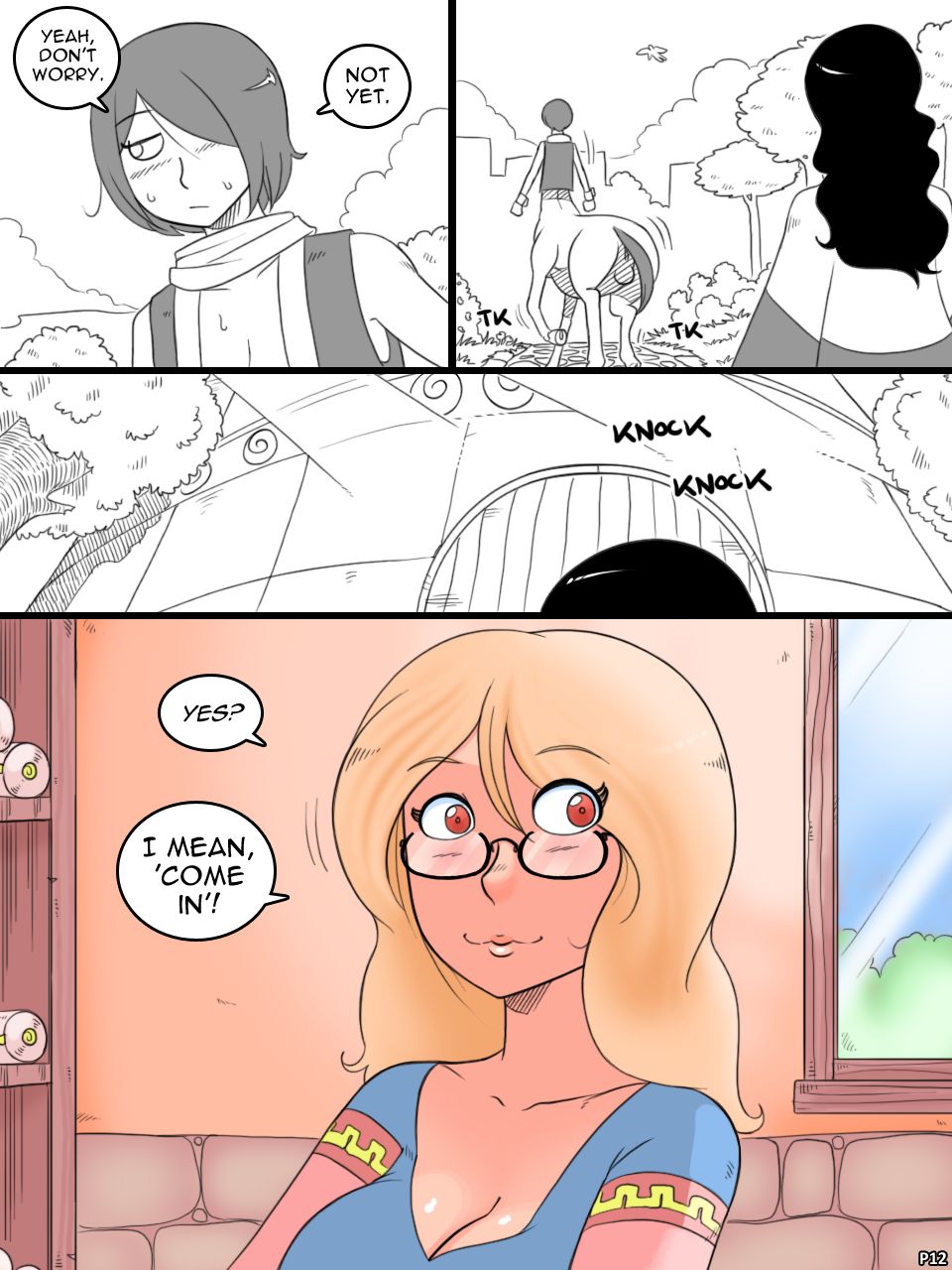 Temple of the Morning Wood Chapter 6 page 12 full