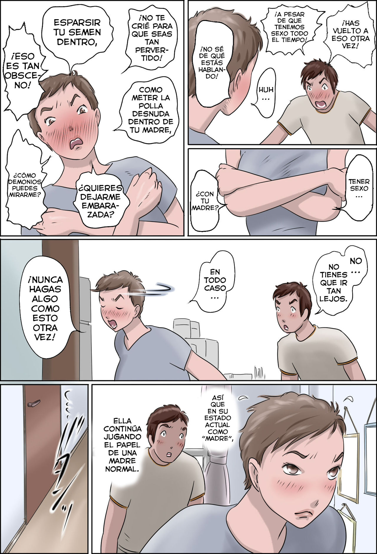 Haha wa Odoru 2 -Hiru no Haha Yoru no Mask- | Madre Bailando 2 -Madre de Dia, Enmascarada de Noche- page 12 full
