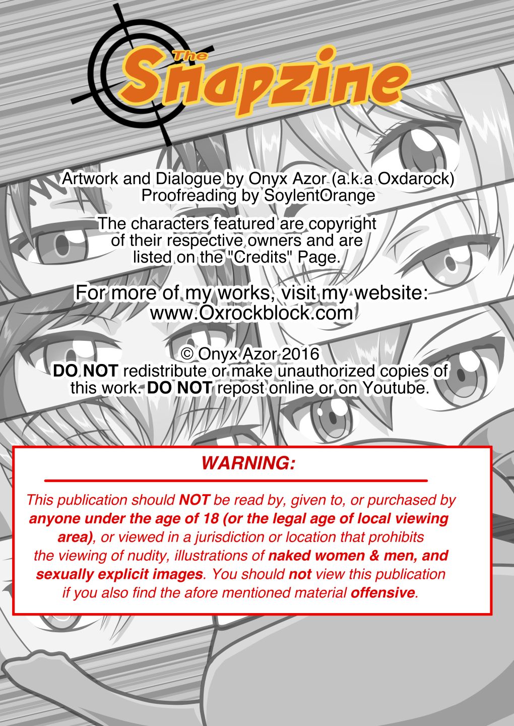 The Snapzine #2 page 2 full