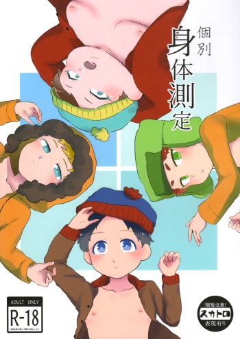 (GOOD COMIC CITY 24) [HighDrug (Ryome Gantai)] Kobetsu Shintai Sokutei (South Park) cover