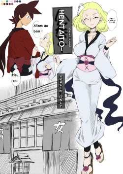 Hentai to the bath  decensored