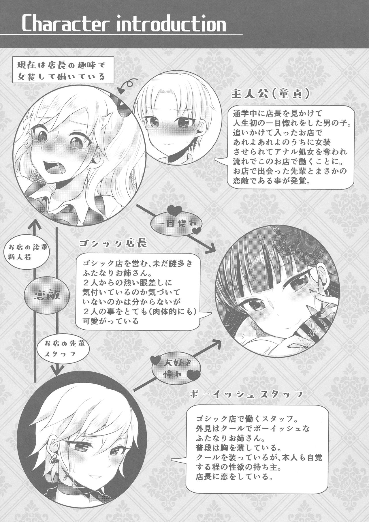 Boku ga Hitomebore Shita Gothic Onee-san wa Futanari datta Ken 3 page 5 full