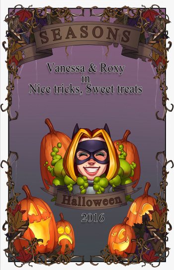 [Taboolicious (BBC-chan)] Halloween 2016 - Vanessa & Roxy in Nice tricks, Sweet treats [English] cover