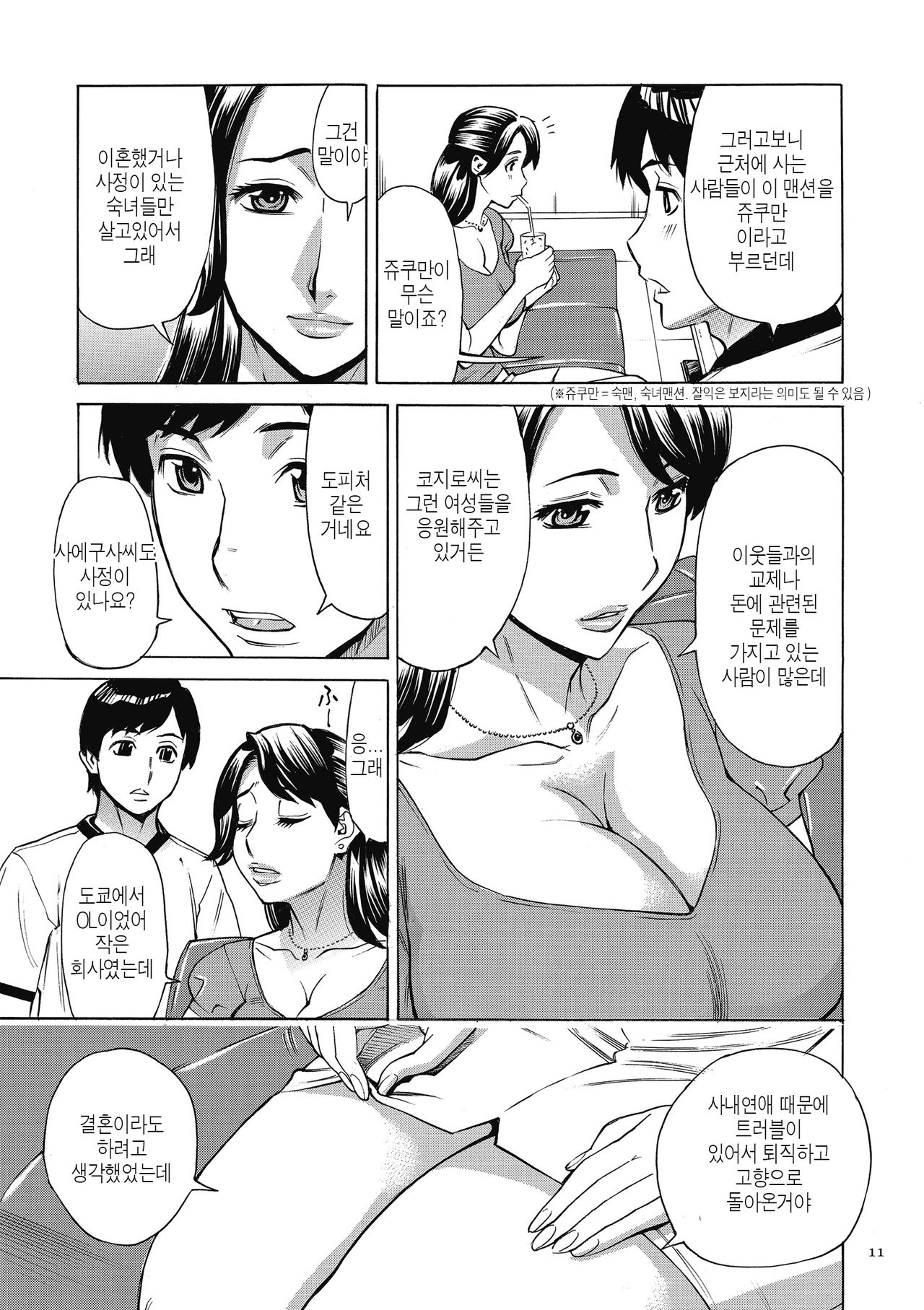 Oba-san dakedo, Daite Hoshii. | 아줌마지만 안아주길 원해 page 11 full