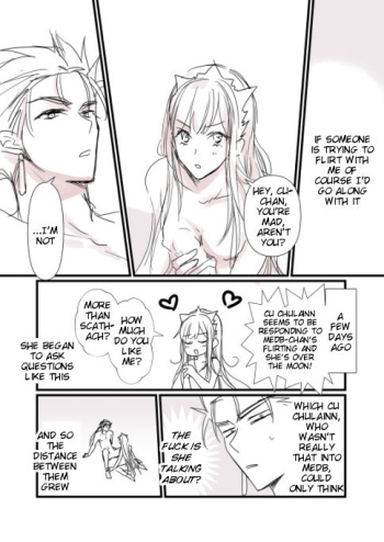 [runningpig] FGO Medb-chan, Cuu Chulainn no Are o Zessan Suru (Fate/Grand Order) [English] cover