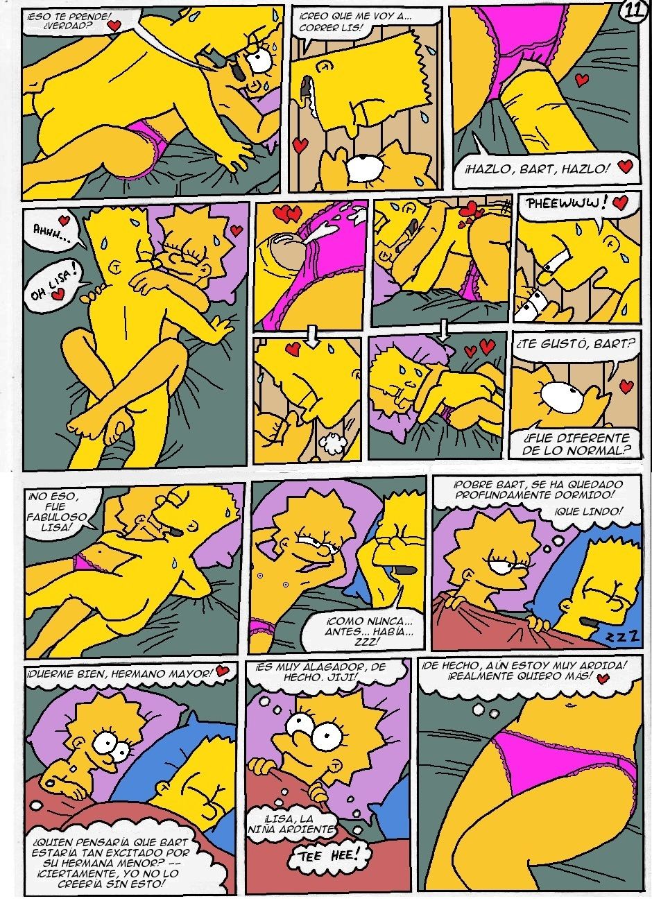 "Los Simpsons" - Casa del árbol del placer  "A todo color" page 11 full