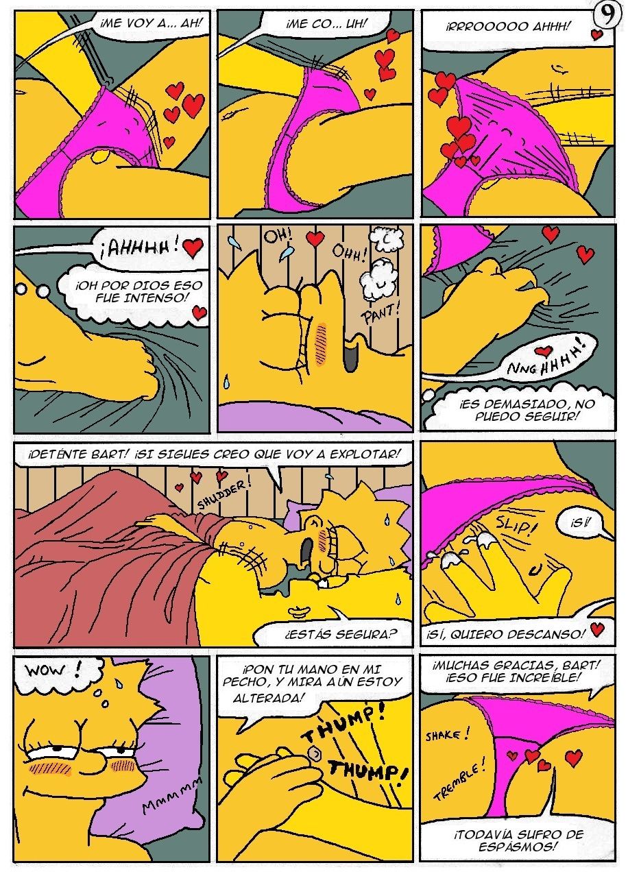 "Los Simpsons" - Casa del árbol del placer  "A todo color" page 9 full