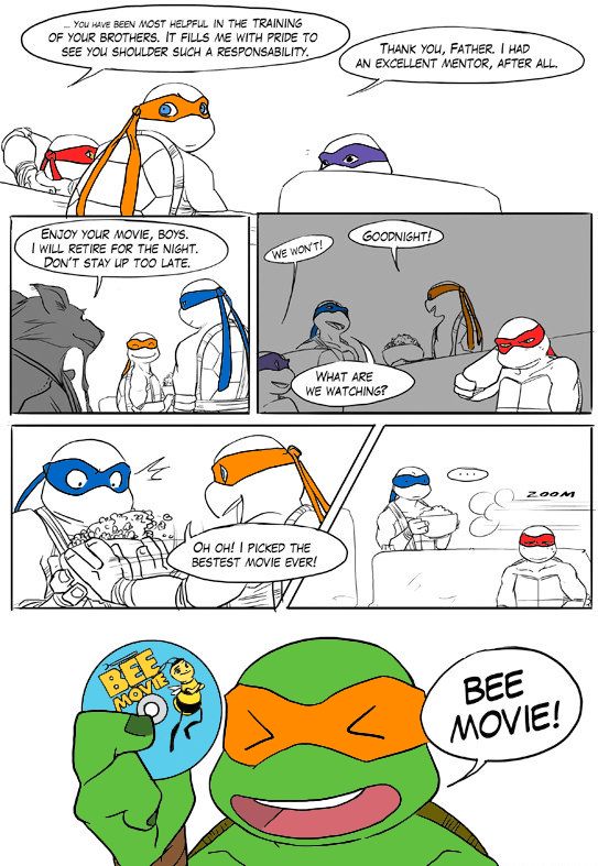TMNT Black and Blue ch. 2 Colored by: Amateur page 12 full