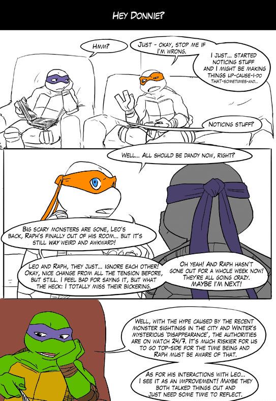 TMNT Black and Blue ch. 2 Colored by: Amateur page 6 full