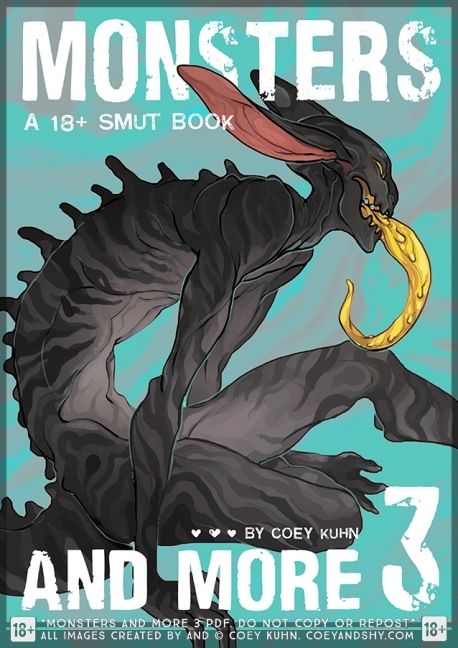 Monsters & More: An 18+ Sketchbook by Coey Kuhn VOLUME 3 page 1 full