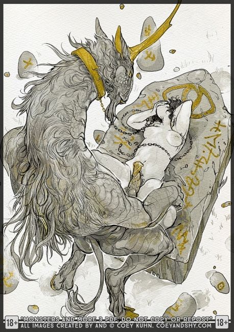 Monsters & More: An 18+ Sketchbook by Coey Kuhn VOLUME 3 page 11 full