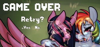 [ELZZombie] Game Over (My Little Pony: Friendship is Magic) cover