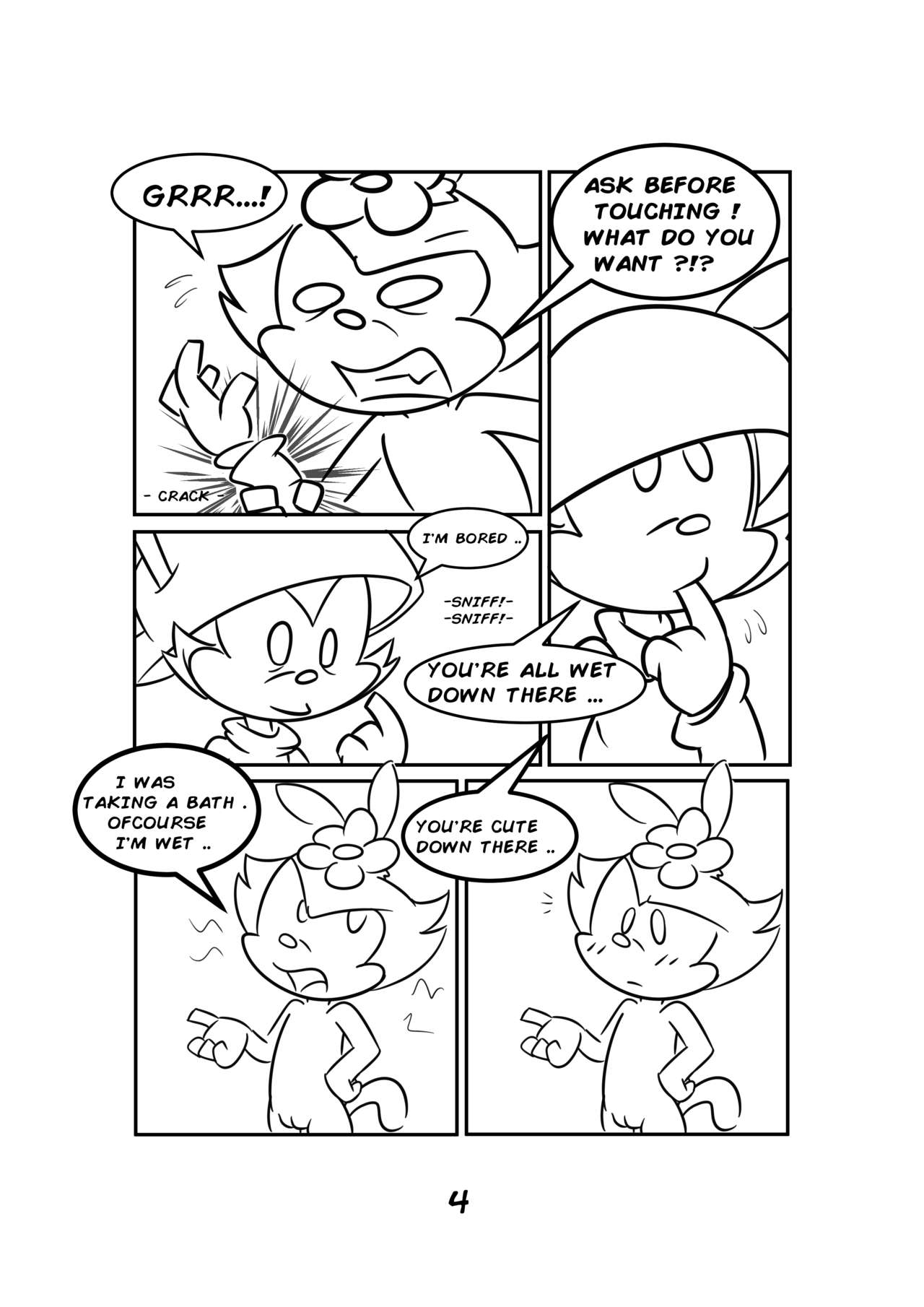 Dot Warner's XXX Comics 3 page 5 full
