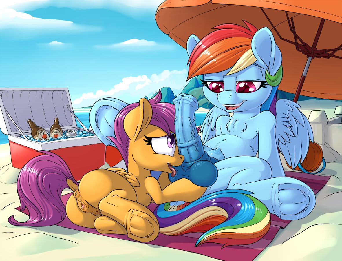 Rainbow Shows Scoots a Trick page 8 full