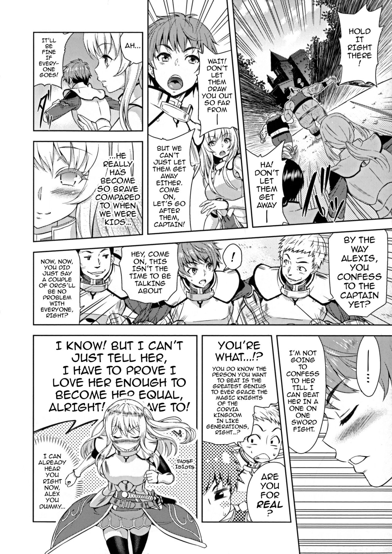 Erona ~Orc no Inmon ni Okasareta Onna Kishi no Matsuro~ | Erona ~The Fall of a Beautiful Knight Cursed with the Lewd Mark of an Orc~ page 7 full