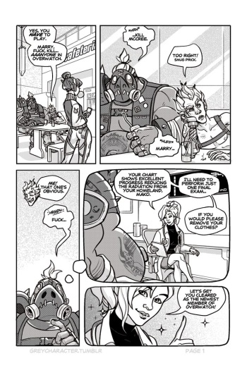 [GreyCharacter] Marry, Fuck, Kill (Overwatch) [Ongoing] cover