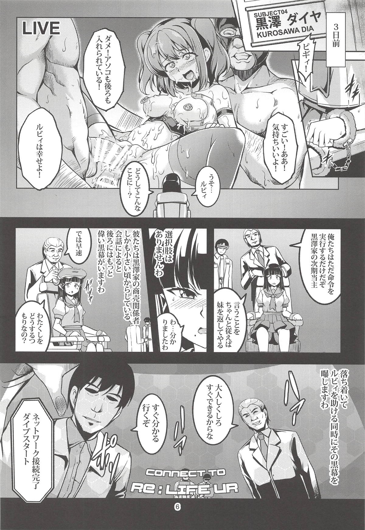 Idol Saiin Rakuen VR CASE2: Kurosawa Dia page 7 full