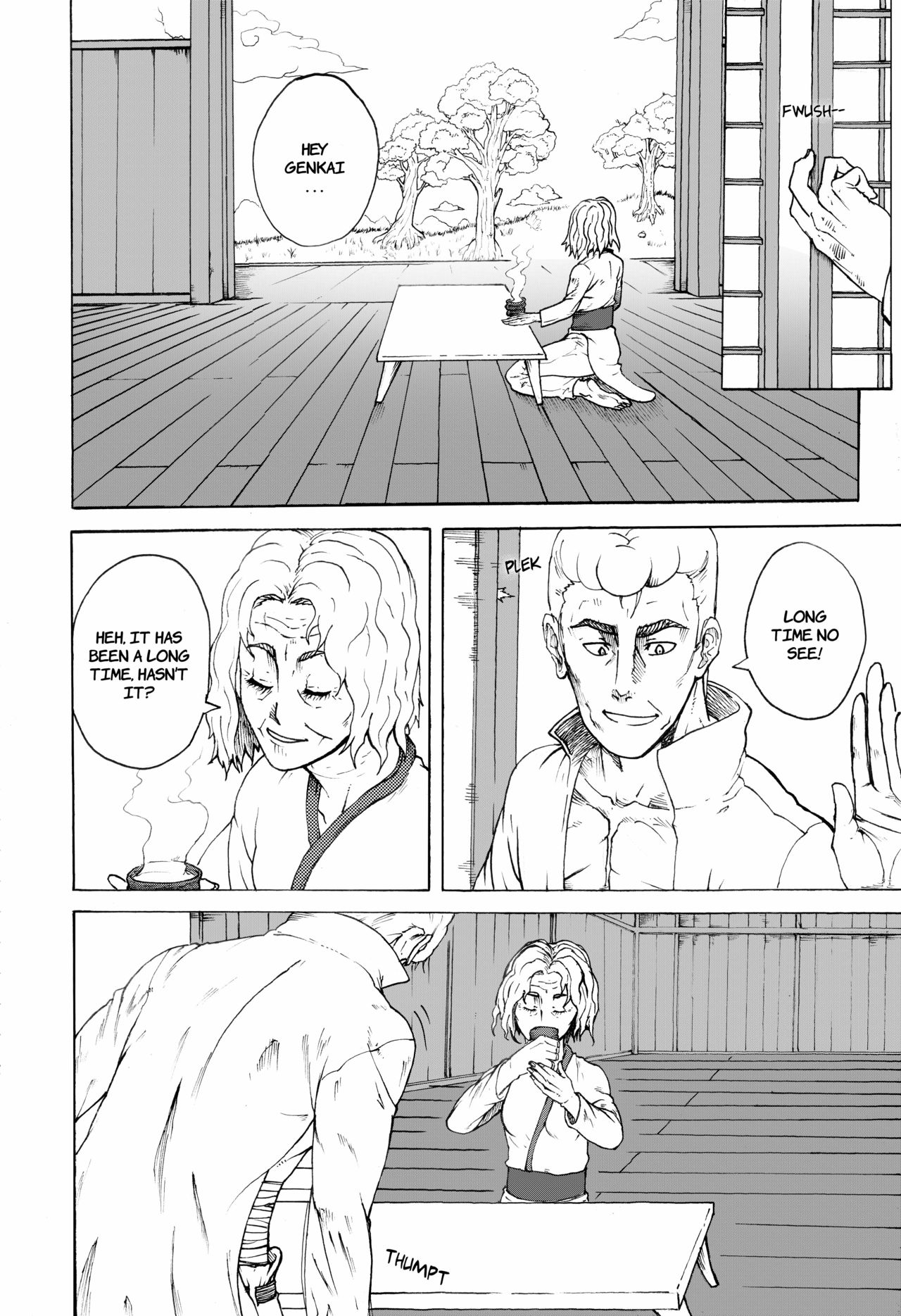 Kuwabara x Genkai II page 1 full