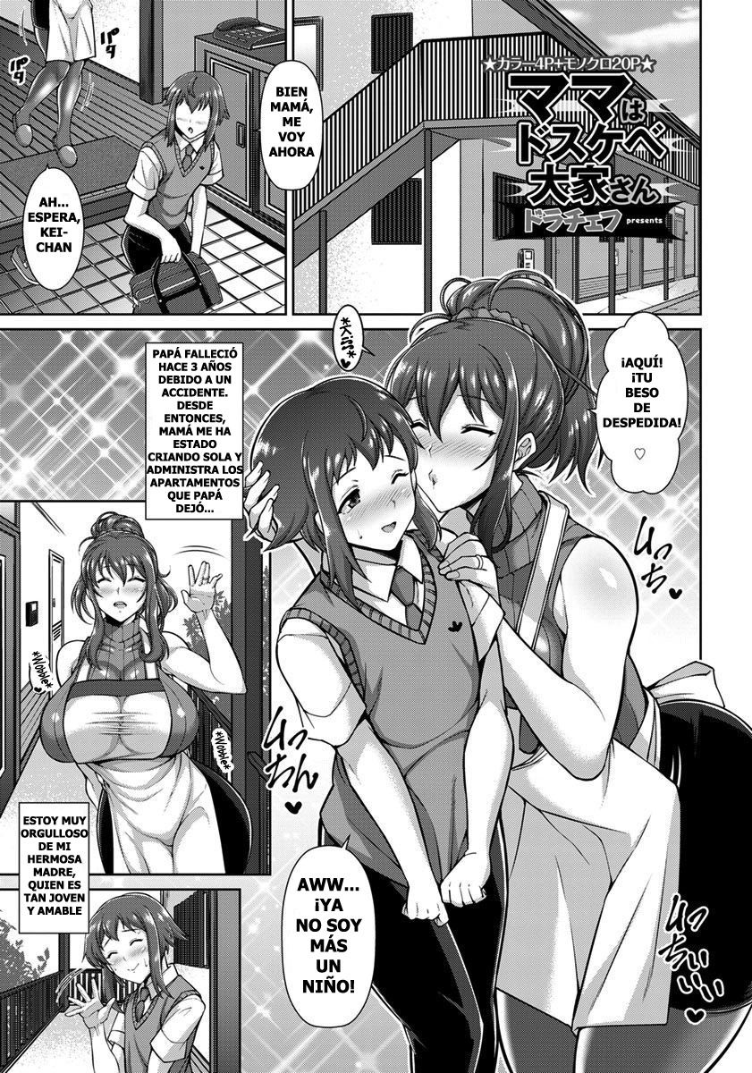 Mama wa Dosukebe Ooya-san | Mama es una Casera Cachonda page 5 full