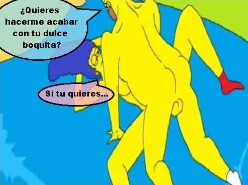 Comic xxx de "Los Simpsons" - Un día de relajación page 8 full