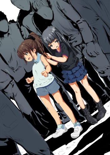 [Danrenji] Kowai Hito-tachi ni Kakomarechatta……Doushiyou cover