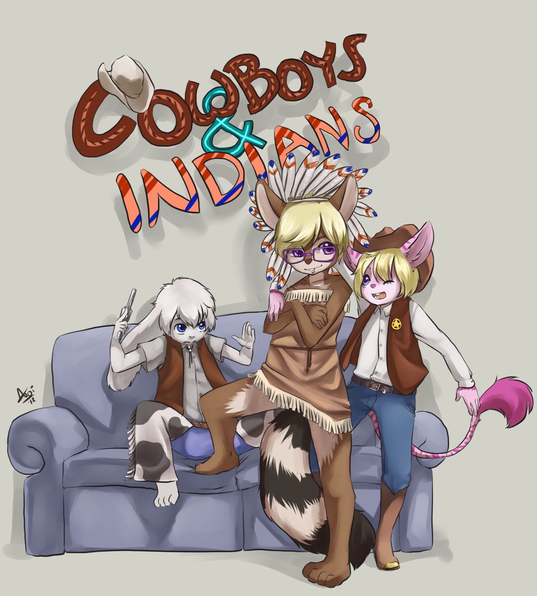Cowboys & Indians page 1 full