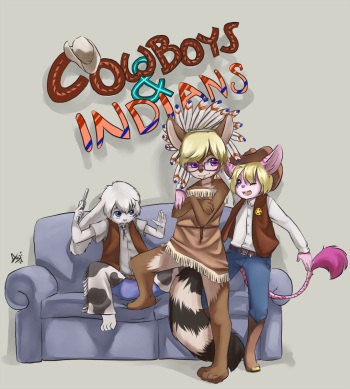 [Aogami] Cowboys & Indians [Korean] cover