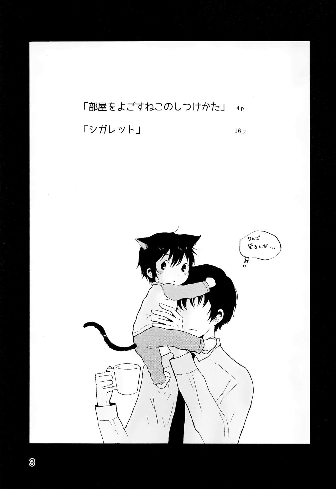 Heya o Yogosu Neko no Shitsukekata Cigarette page 2 full