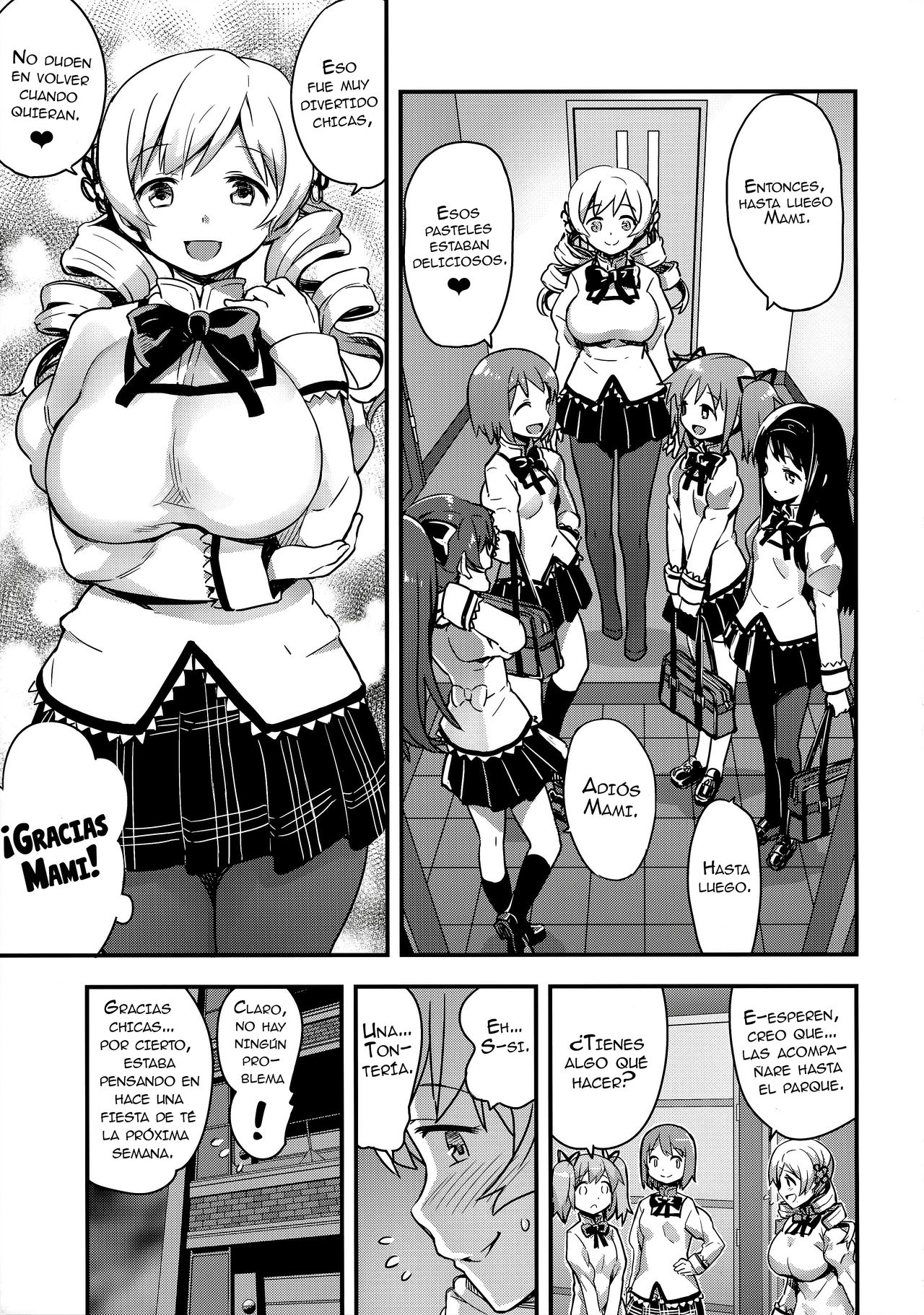Shiritsu Mitakihara Chuugaku 3-nensei Bakunyuu Benjo Tomoe Mami | Mitakihara City Middle School's Third Year Cow Titted Cumdump Tomoe Mami page 4 full