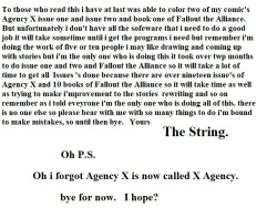 Fallout the Alliance Book One and Two of Ten Part one or two.