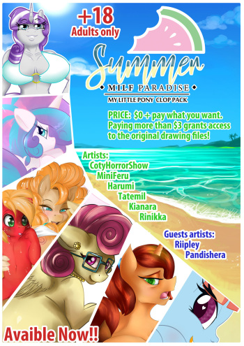 (Various) Summer Milf Paradise Pack (My little pony) cover