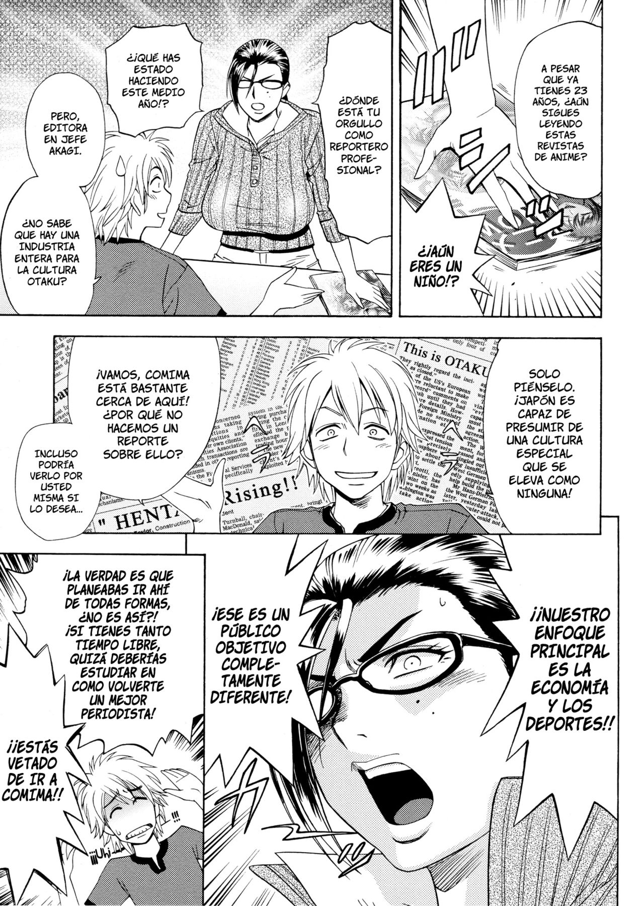 Bijin Henshuu-chou no Himitsu | El Secreto de la Hermosa Editora en Jefe  =P666HF= page 12 full