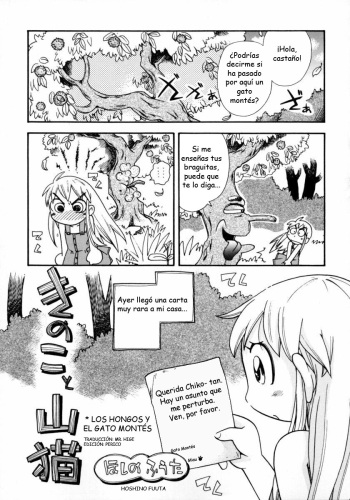 [Hoshino Fuuta] Los hongos y el gato montés [Hige-Perico] cover