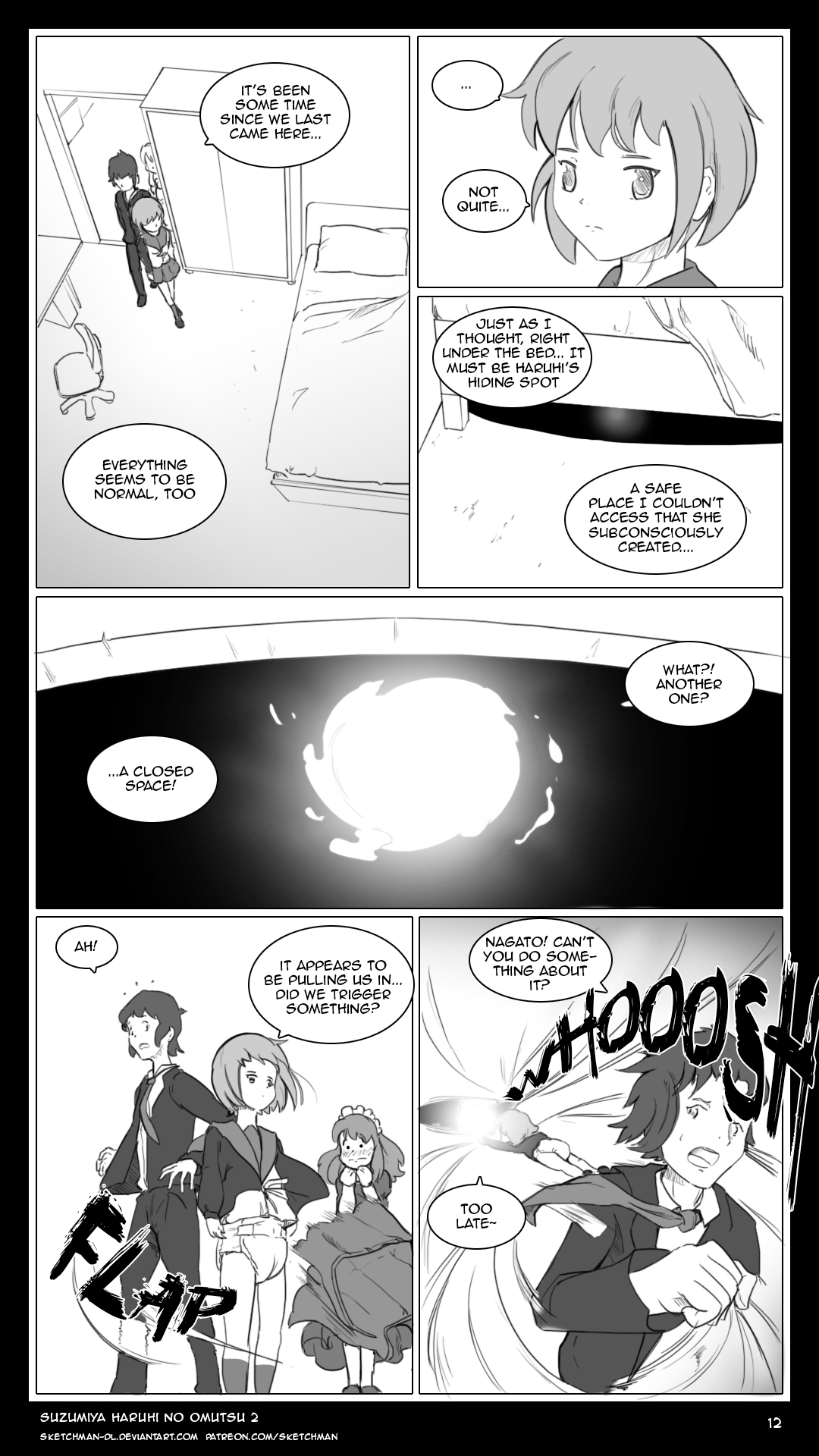 Suzumiya Haruhi no Omutsu 2 - The Diapers of Haruhi Suzumiya Part 2 page 12 full