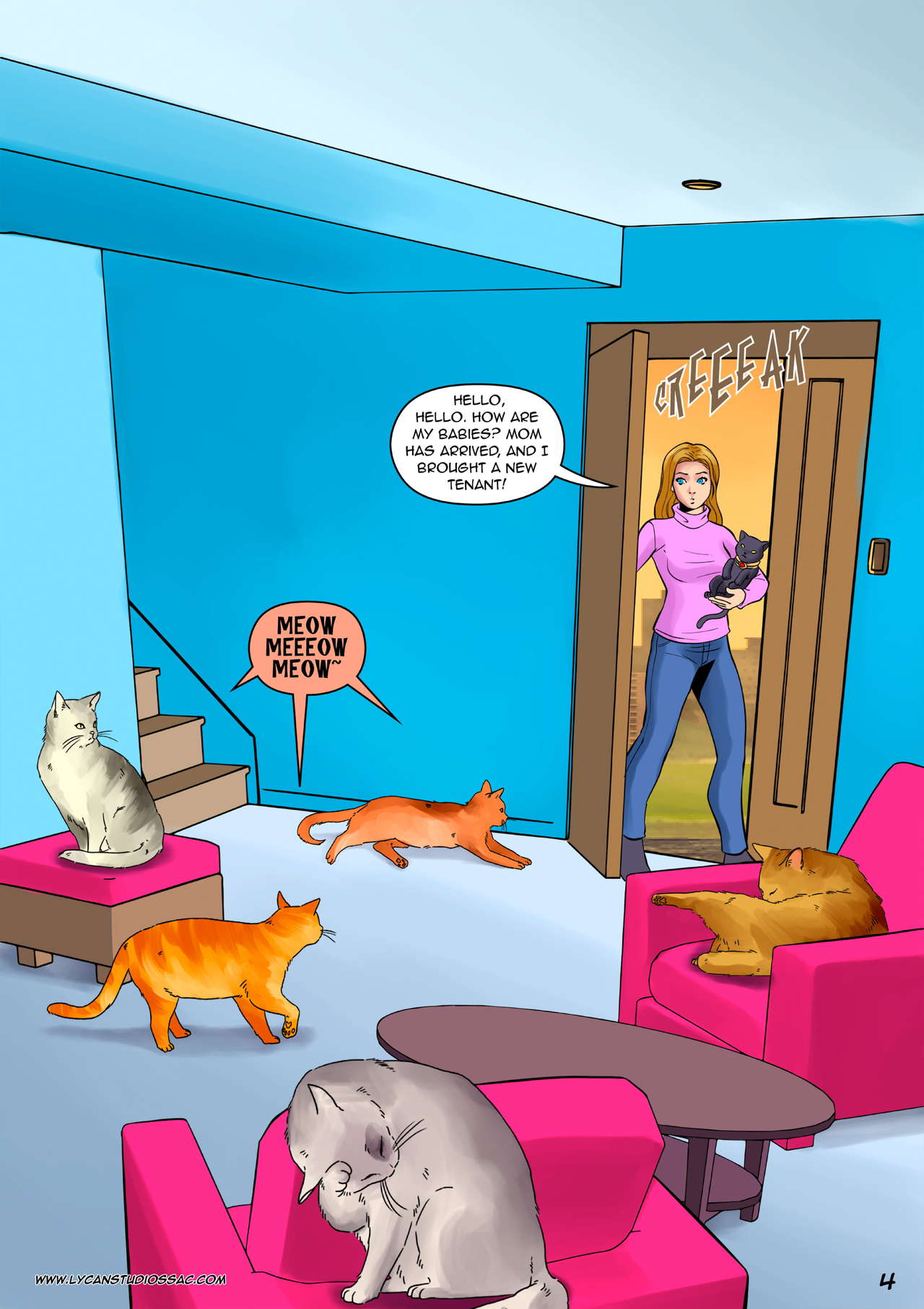 Feline Curse page 5 full