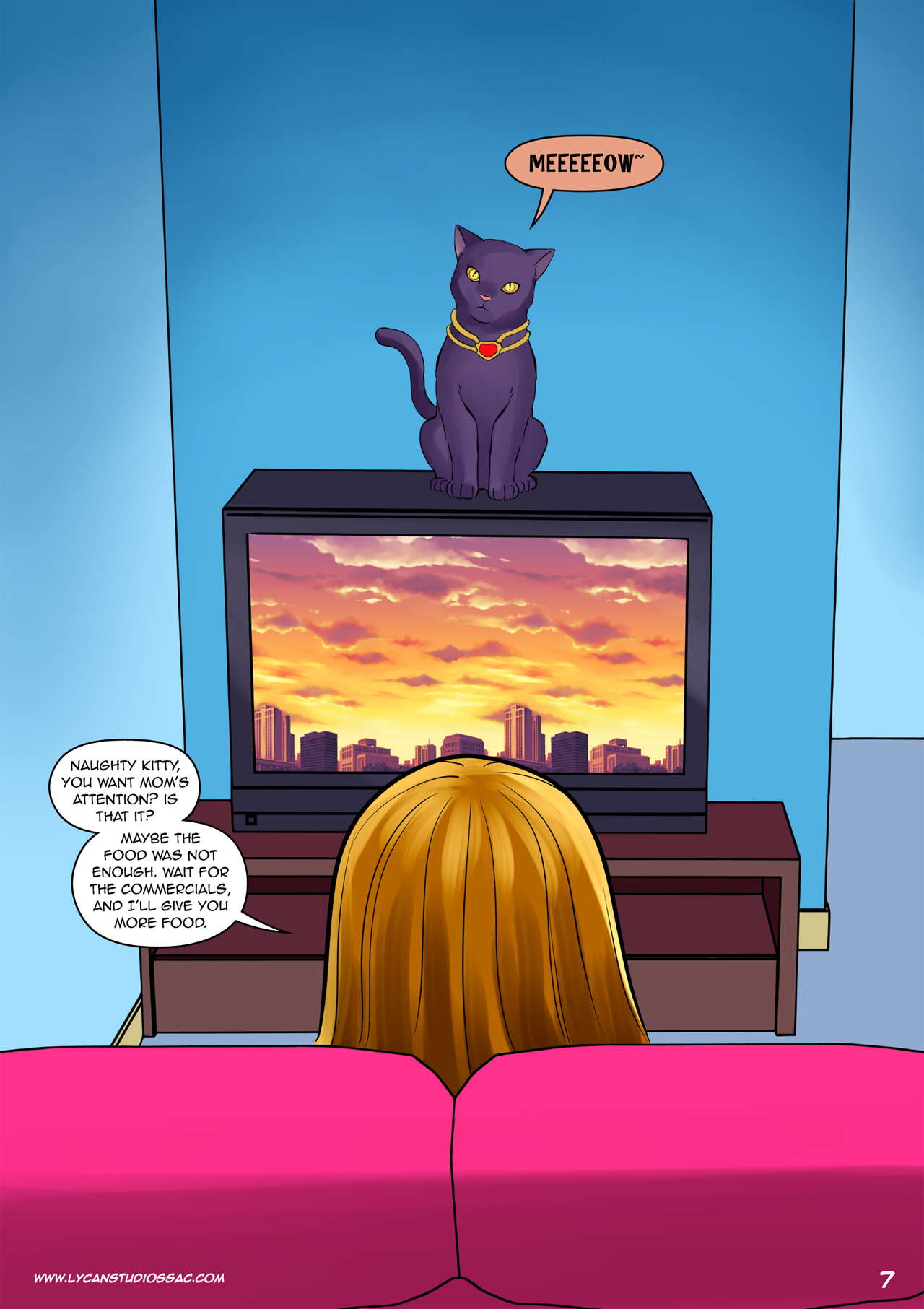 Feline Curse page 8 full