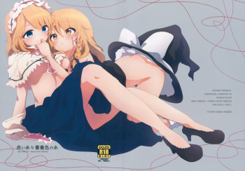 (Shuuki Reitaisai 4) [Tanuki Ichiba (Shijimi)] Akai Ito ≒ Barairo no Ito (Touhou Project) cover