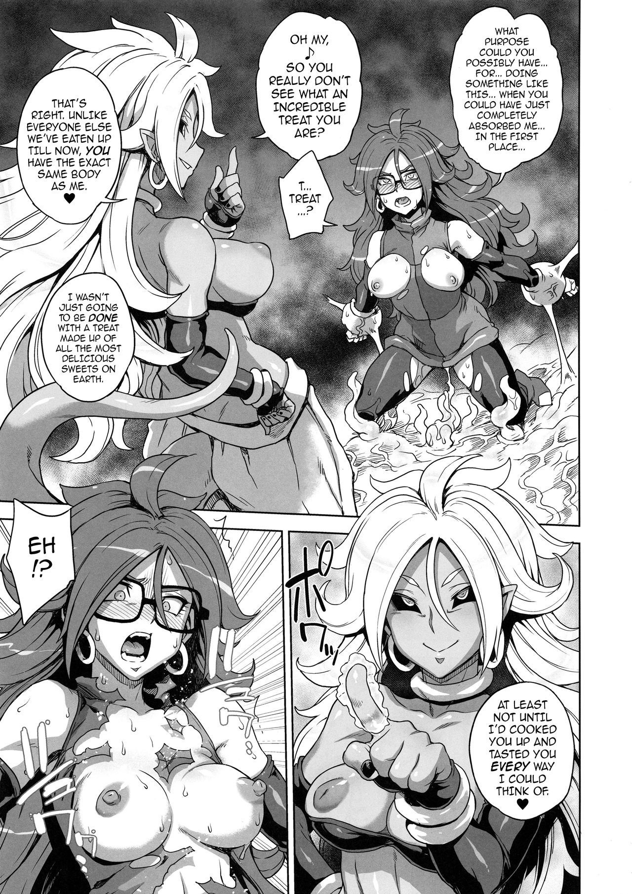 21-gou Kaizou Keikaku | Android 21’s Remodeling Plan page 12 full