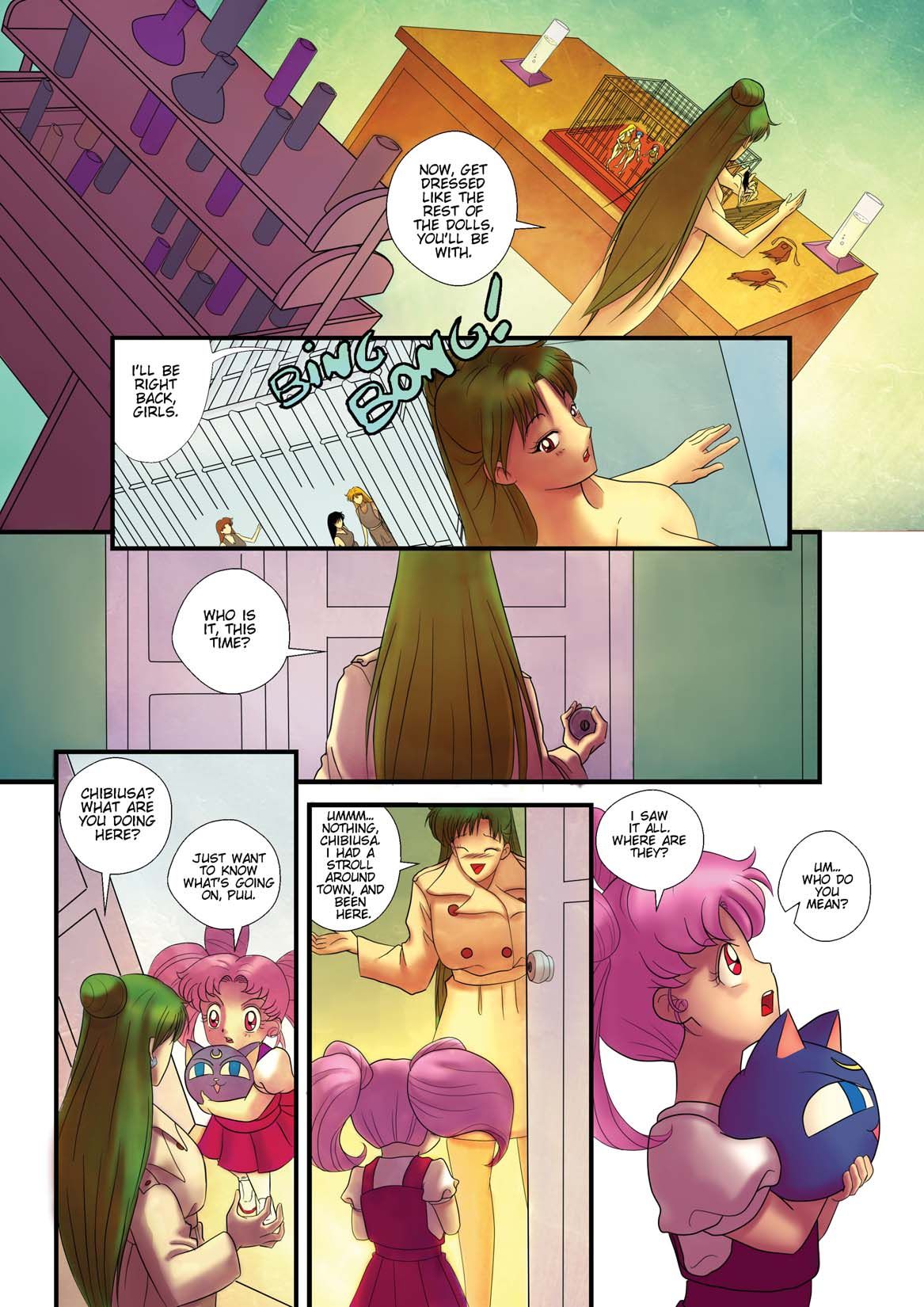 The Senshi Dolls #2 - The Incredible Shrinking Senshi page 12 full