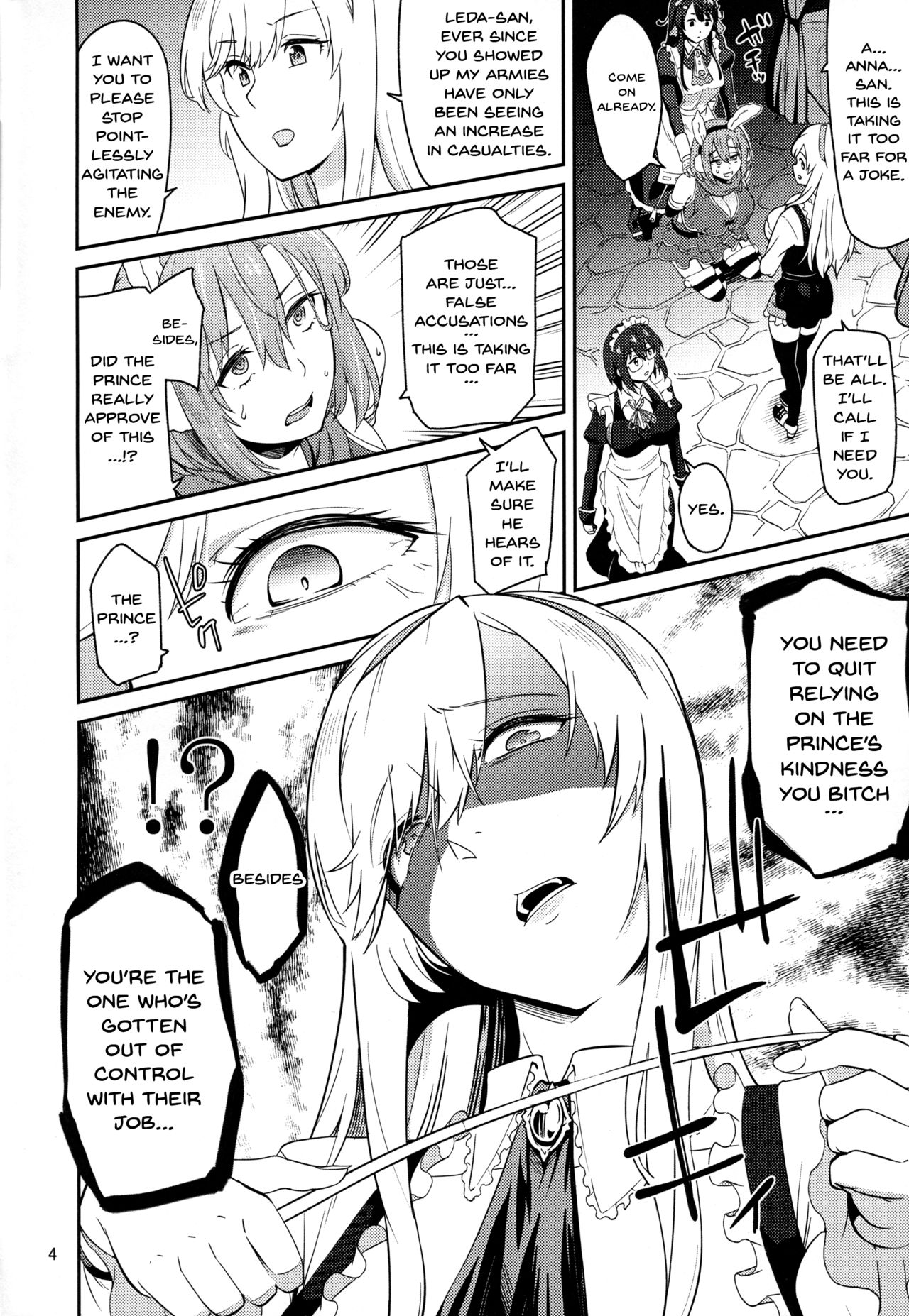 Leda-chan Kimechaimashita. | Fucking With Leda-chan. page 3 full