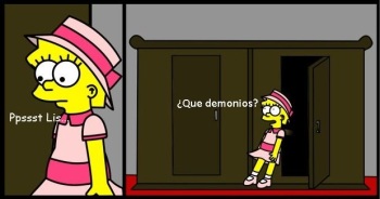 Comic xxx de "Los Simpsons" - Lisa ayuda a Bart (Español) cover