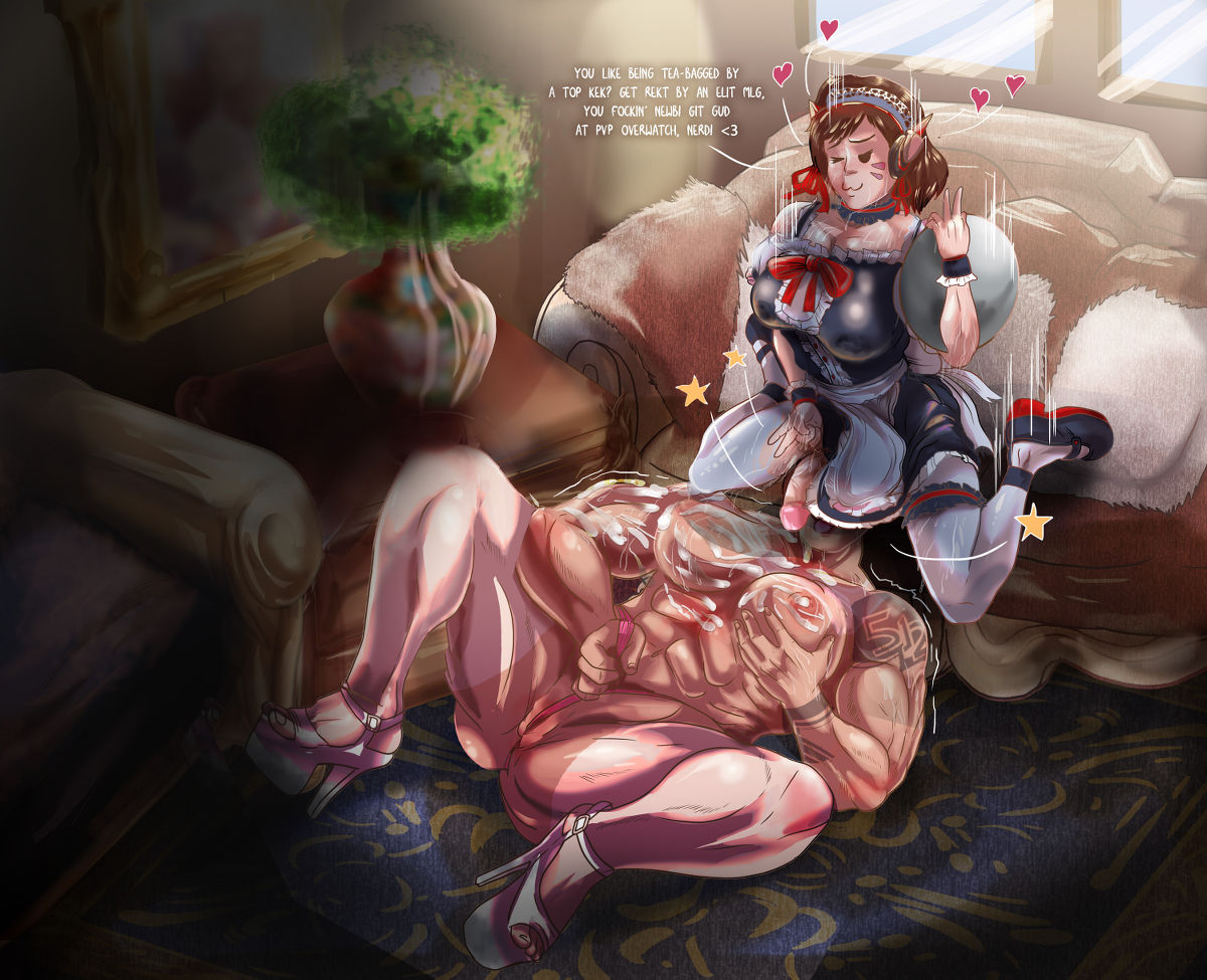 D.Va's Adorable Maid Service page 11 full
