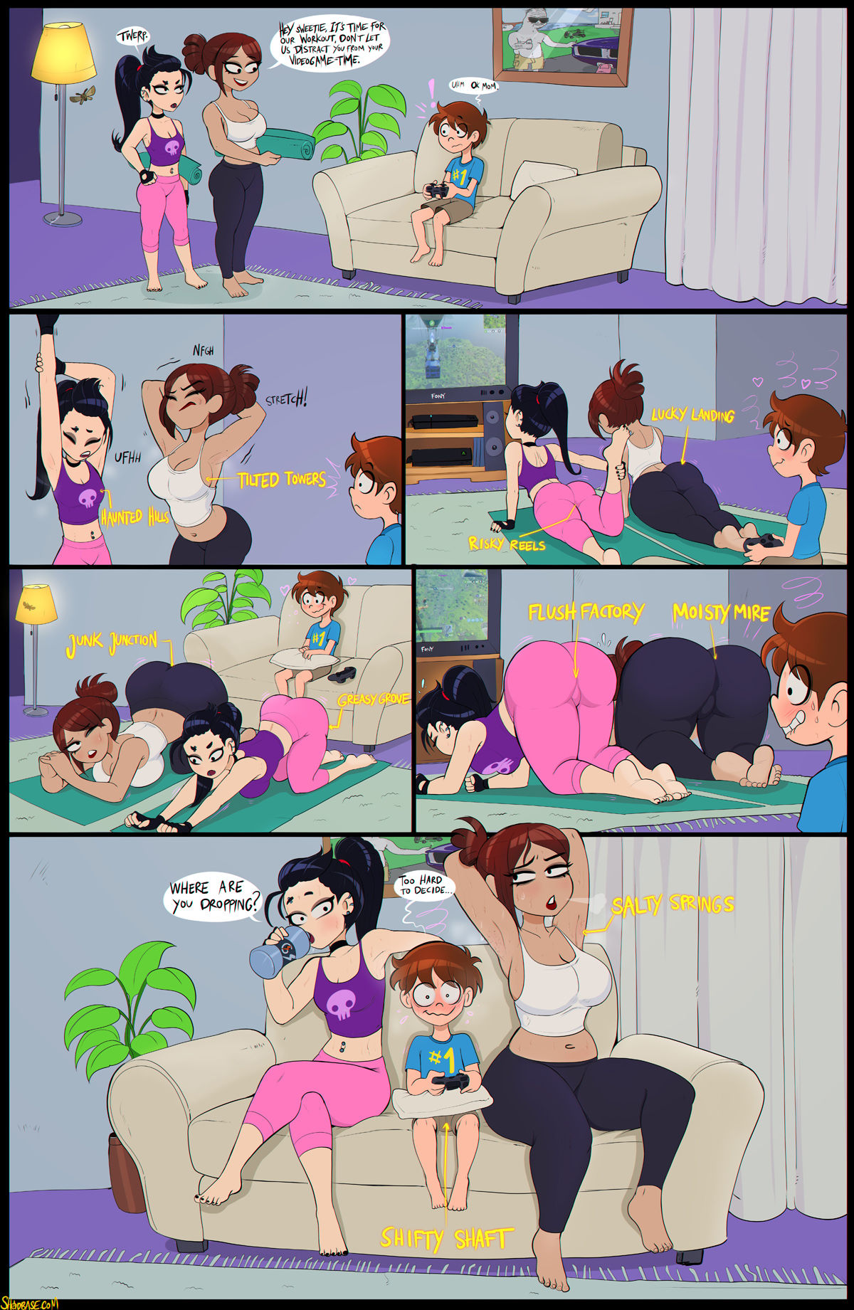 FBI/Stacy comics page 8 full