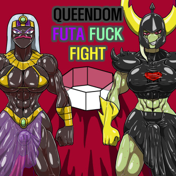 [Allesey] Queendom Futa Fuck Fight (Korean) cover