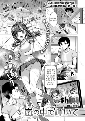 [ShiBi] Arashi no Naka de Kagayaite (COMIC ExE 15) [Korean] [Digital] cover