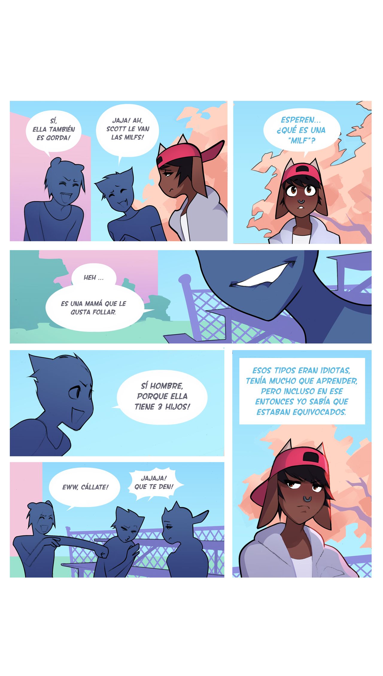 Wonderful Cow Teacher Gloria pt.1 | Gloria la Maravillosa Profesora pt.1 page 7 full
