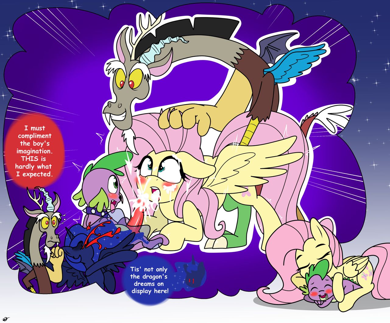 Dog Spike gets all the mares page 12 full