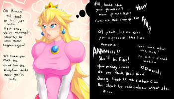 [geshKAW] Bitchy Peach (Super Mario Bros.) cover