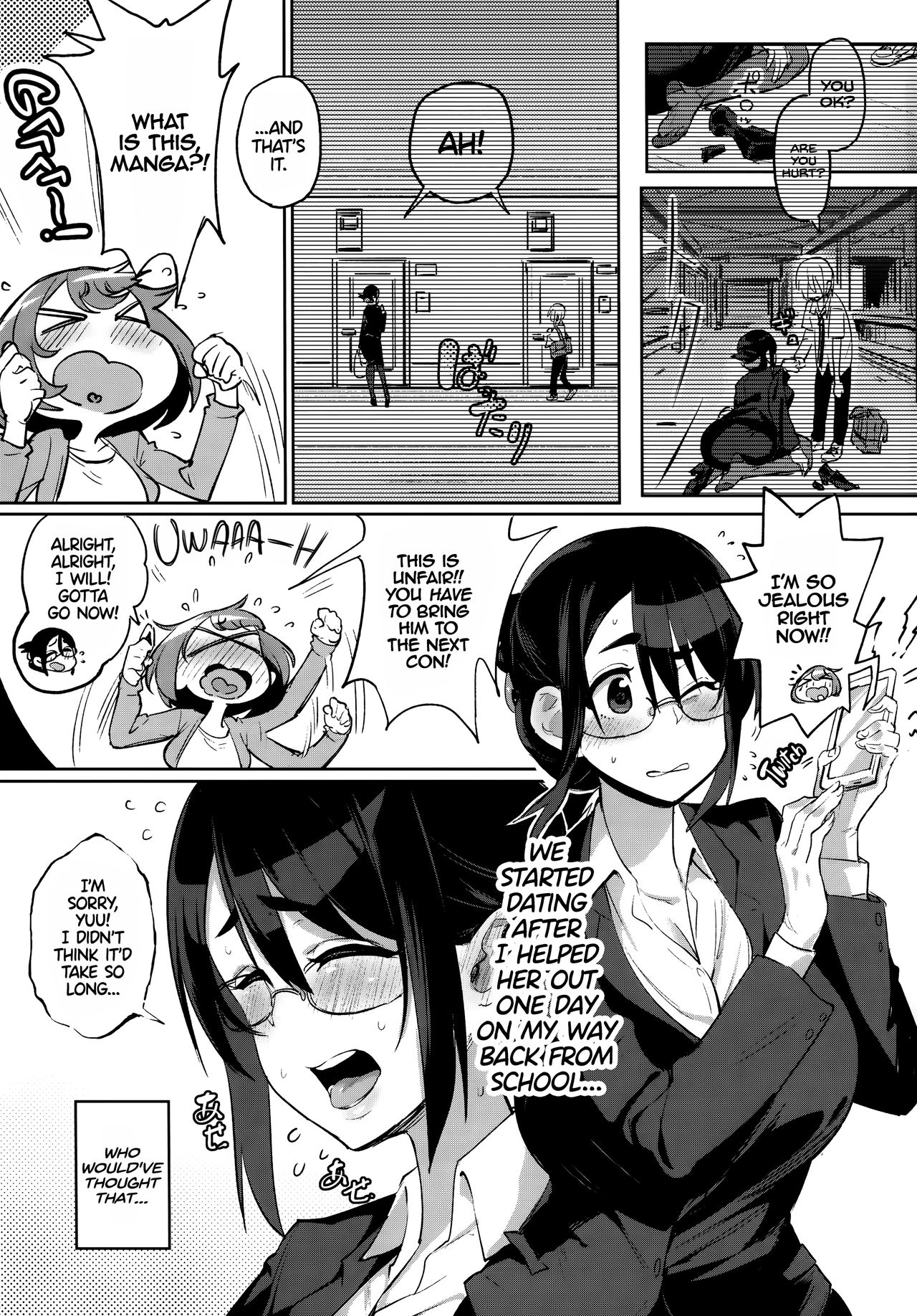 Sebaramix!! Futari de Sodateyo! Otokonoko Shikyuu | Abdominal Pregnancy X! Let's Raise Him Together  =LWB= & =White Symphony= page 2 full